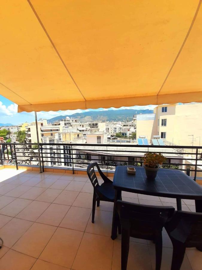 Central Square Appartment With Panoramic View Kalamata Exterior foto